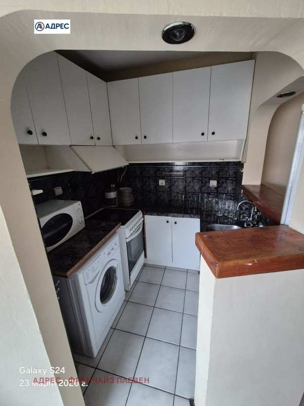 Дава под наем 2-стаен, гр. плевен, сторгозия