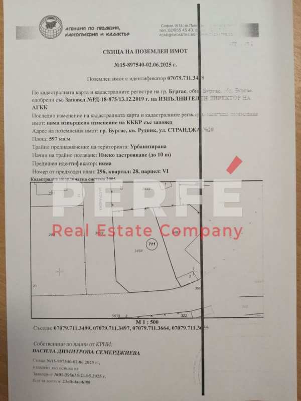 Продава парцел, гр. бургас, черно море