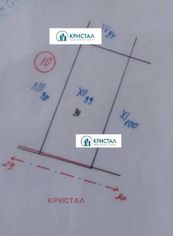 Продава парцел, с. кочево, област пловдив