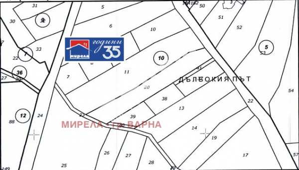 Продава парцел, с. близнаци, област варна