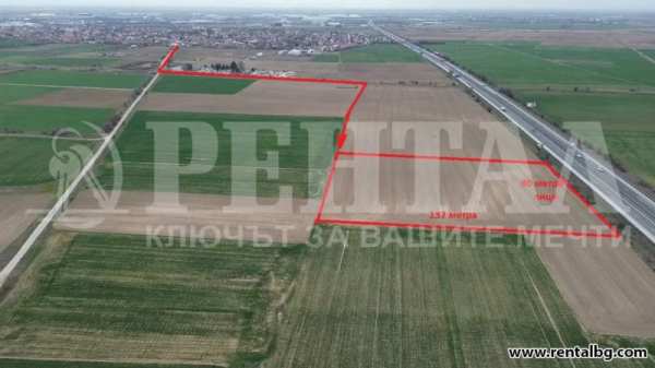 Продава парцел, с. царацово, област пловдив