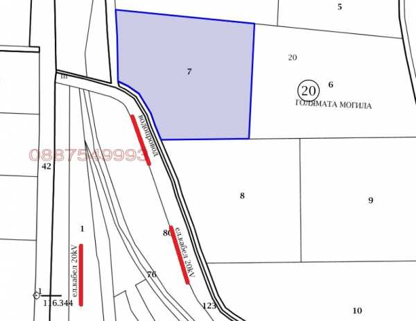 Продава парцел, гр. гълъбово, област стара загора
