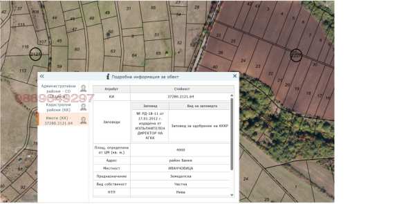 Продава парцел, с. клисура, област софия област