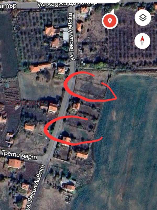 Продава парцел, с. хаджидимитрово, област ямбол