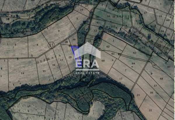 Продава парцел, с. пауново, област софия област