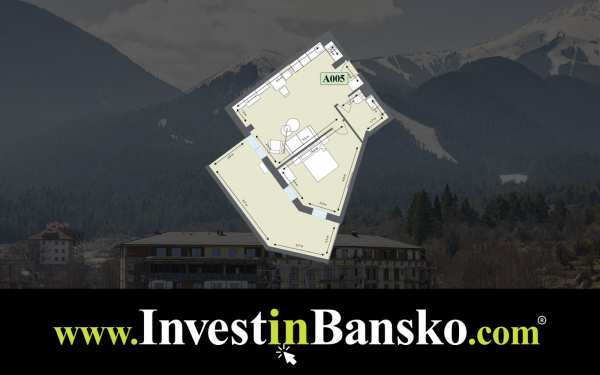 Продава 2-стаен, гр. банско, област благоевград