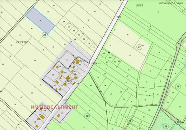 Продава парцел, с. храбърско, област софия област