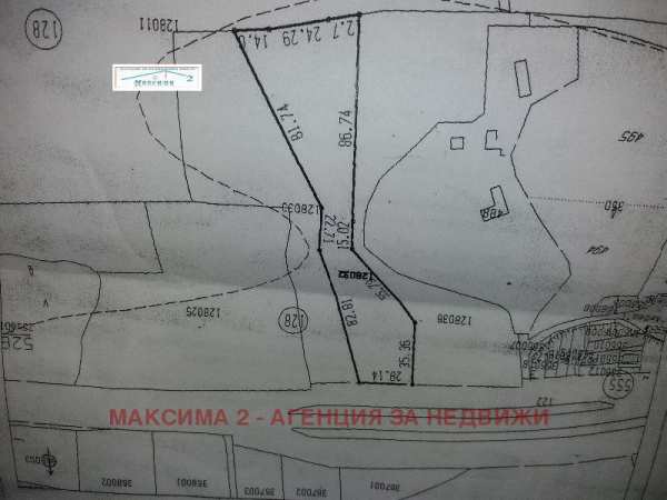 Продава парцел, с. обнова, област плевен