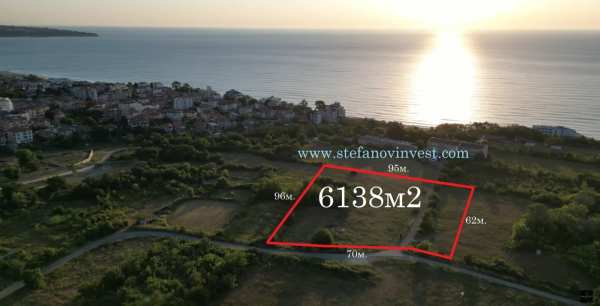 Продава парцел, гр. обзор, област бургас
