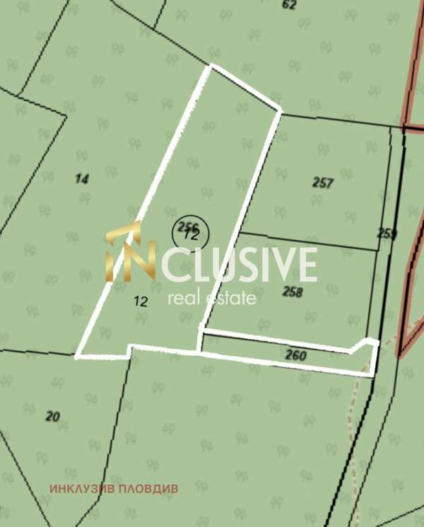 Продава парцел, с. храбрино, област пловдив
