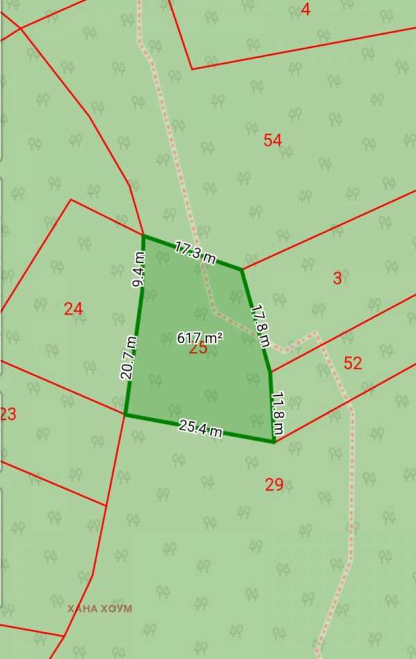 Продава парцел, с. черни осъм, област ловеч