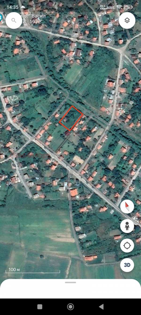 Продава парцел, с. алино, област софия област
