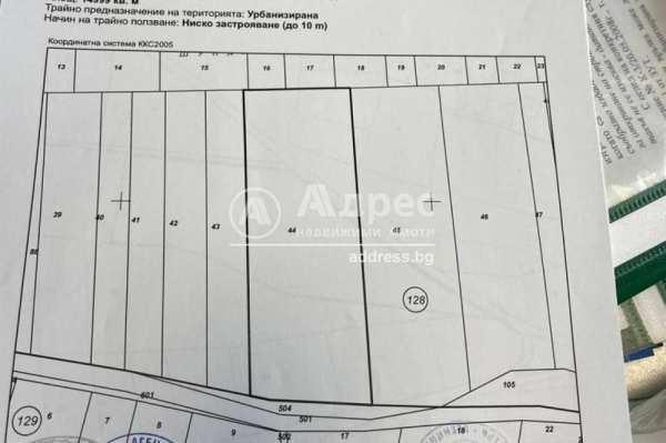 Продава парцел, с. храбърско, област софия област