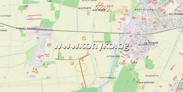 Продава парцел, с. брестовица, област пловдив