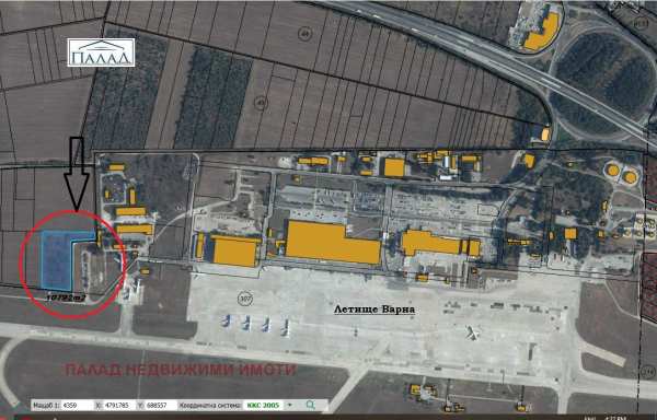 Продава парцел, гр. аксаково, област варна