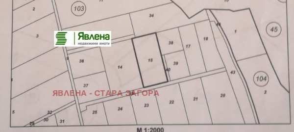 Продава парцел, с. малка верея, област стара загора