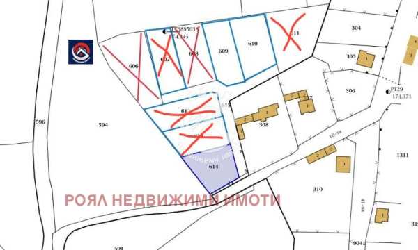 Продава парцел, с. костиево, област пловдив