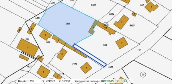 Продава парцел, гр. костинброд, област софия област