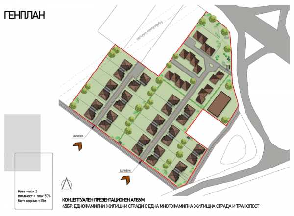 Продава парцел, с. пролеша, област софия област