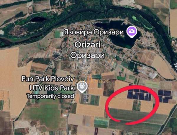 Продава парцел, с. оризари, област пловдив