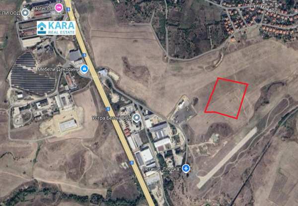 Продава парцел, гр. кърджали, промишлена зона - юг