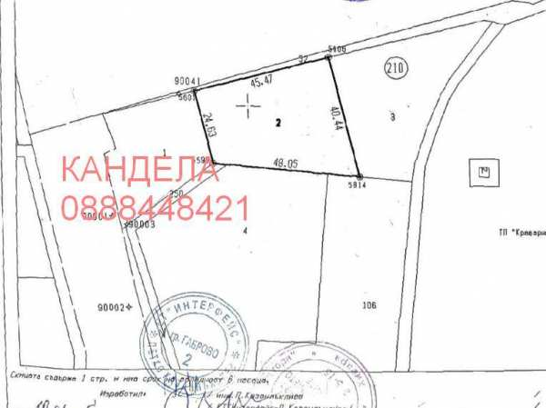 Продава парцел, с. черничево, област пловдив