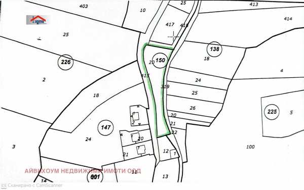 Продава парцел, с. рибарица, област ловеч