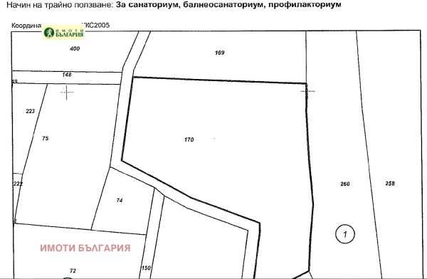 Продава парцел, гр. стрелча, област пазарджик