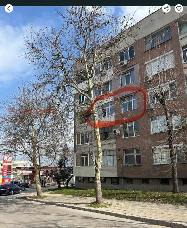 Продава 1-стаен, гр. търговище, запад 1