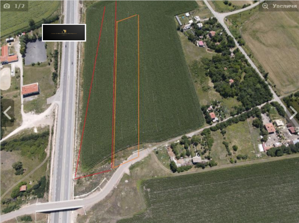Продава парцел, с. храбърско, област софия област