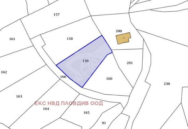 Продава парцел, с. руен, област пловдив