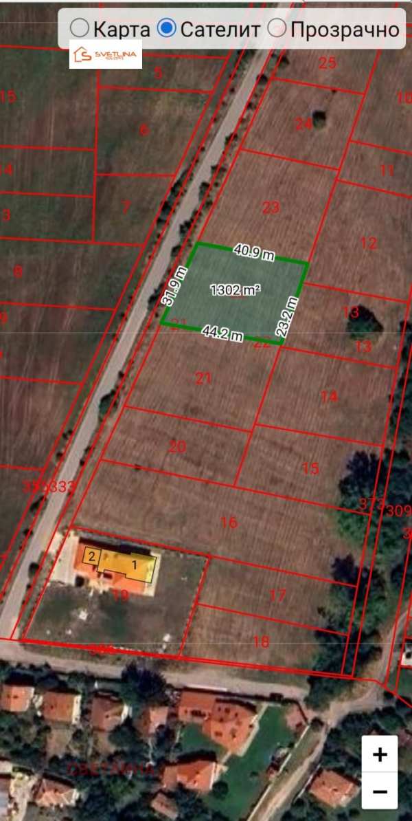Продава парцел, гр. елин пелин, област софия област