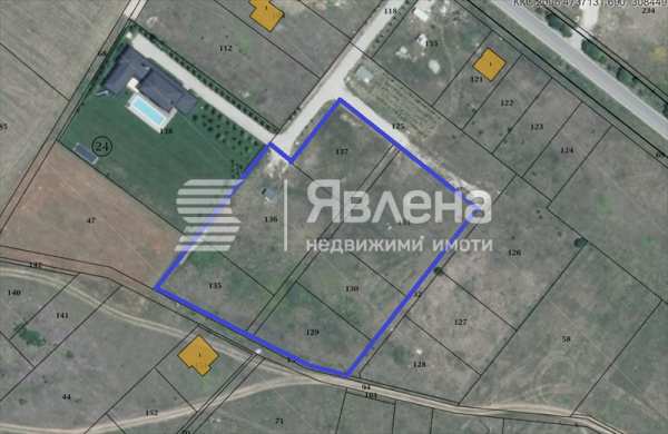 Продава парцел, с. гурмазово, област софия област