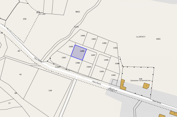 Продава парцел, гр. джебел, област кърджали
