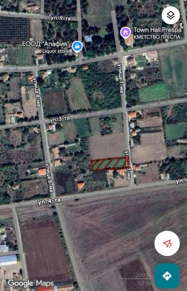 Продава парцел, с. преспа, област добрич