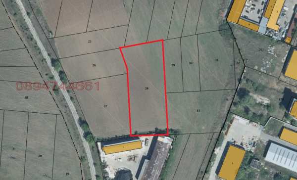 Продава парцел, гр. кюстендил, промишлена зона - север