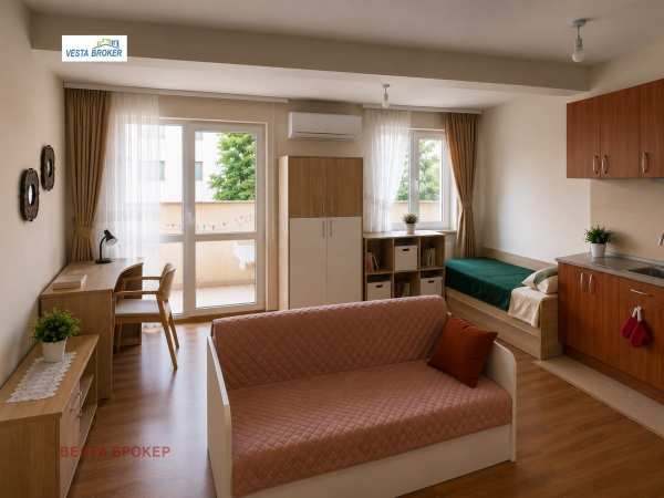 Продава 1-стаен, гр. кърджали, възрожденци