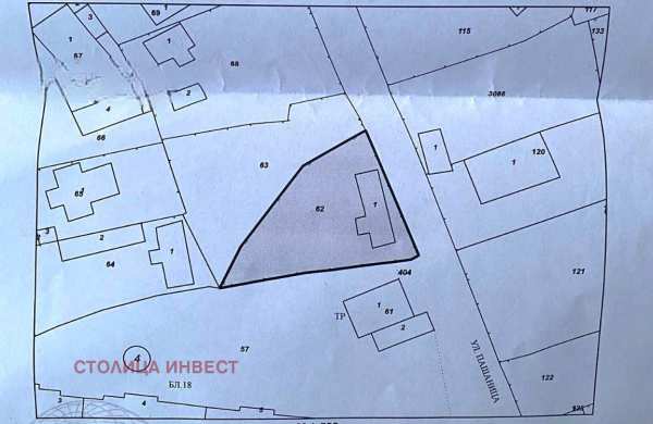 Продава парцел, гр. русе, дружба 1