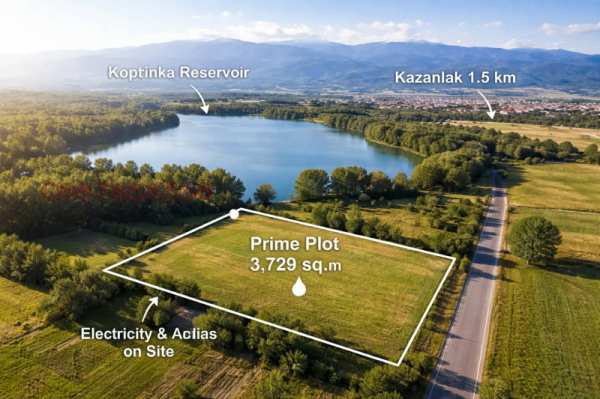 Продава парцел, с. копринка, област стара загора