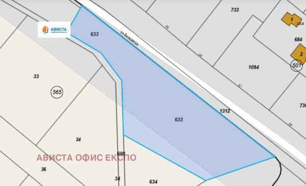 Продава парцел, с. трудовец, област софия област