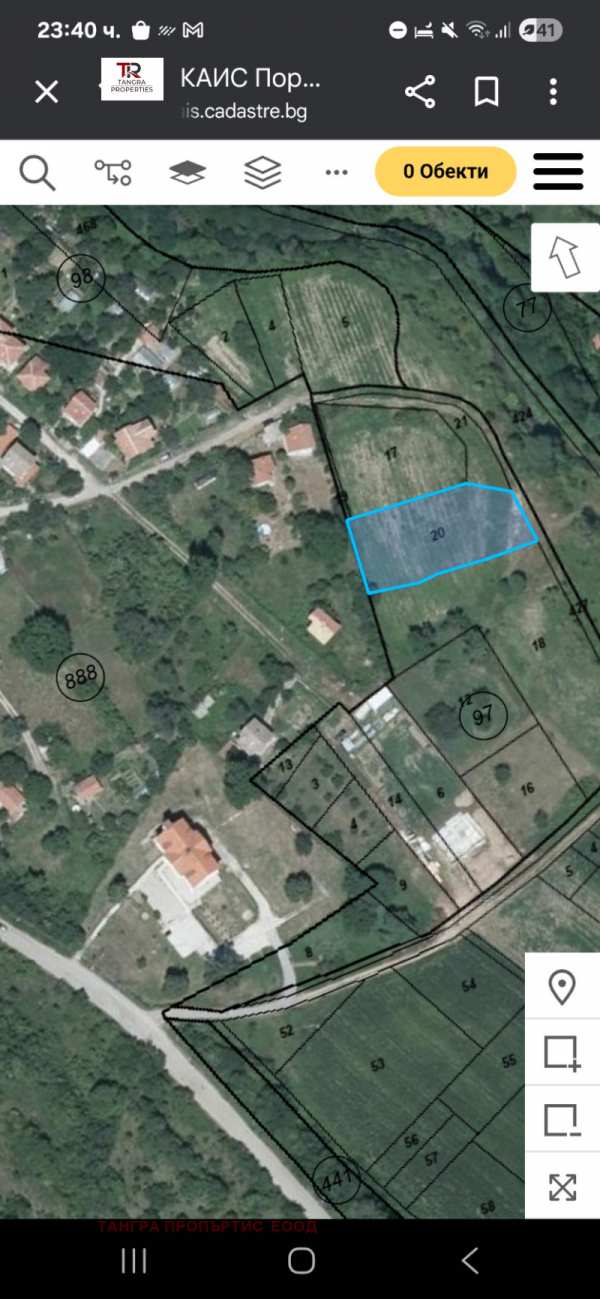 Продава парцел, с. сирищник, област перник