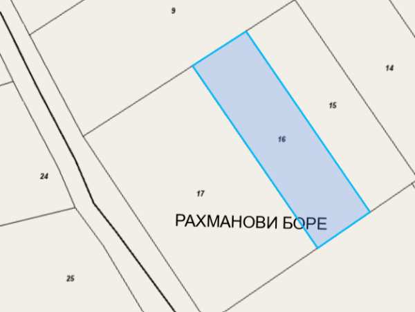 Продава парцел, с. бачево, област благоевград