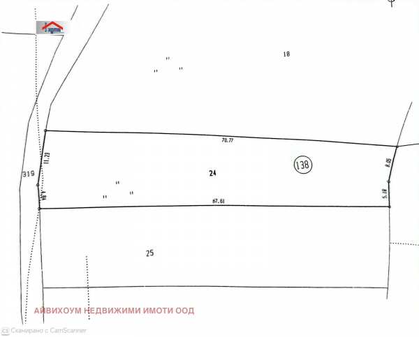 Продава парцел, с. рибарица, област ловеч