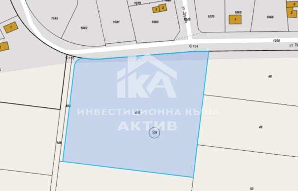 Продава парцел, с. граф игнатиево, област пловдив