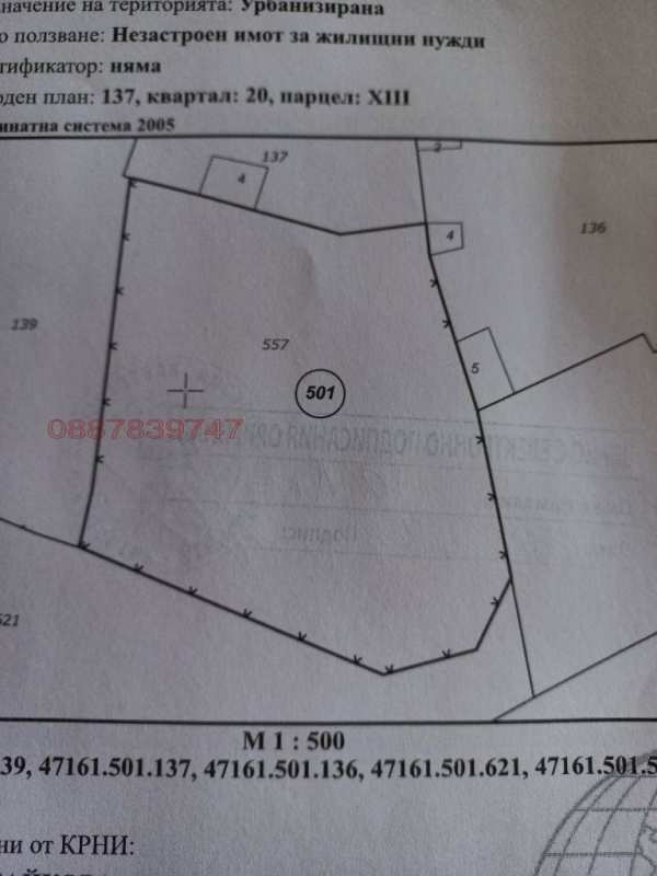Продава парцел, с. мараш, област шумен