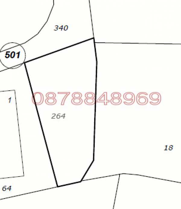 Продава парцел, с. гърло, област перник
