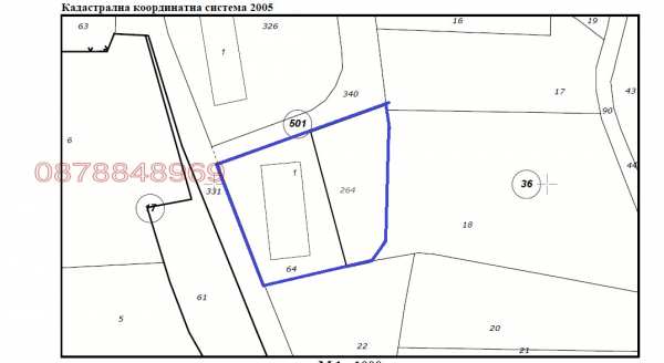 Продава парцел, с. гърло, област перник