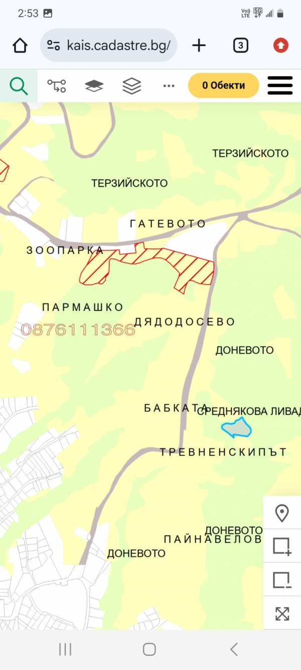 Продава парцел, гр. габрово, център