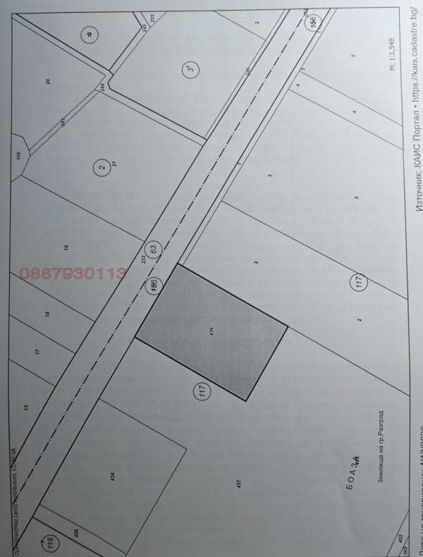 Продава земеделска земя, гр. разград, област разград
