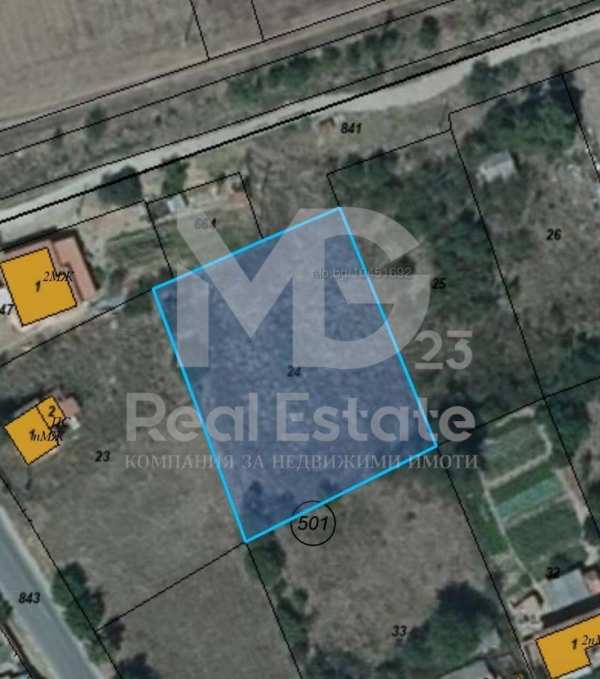 Продава парцел, с. голям чардак, област пловдив